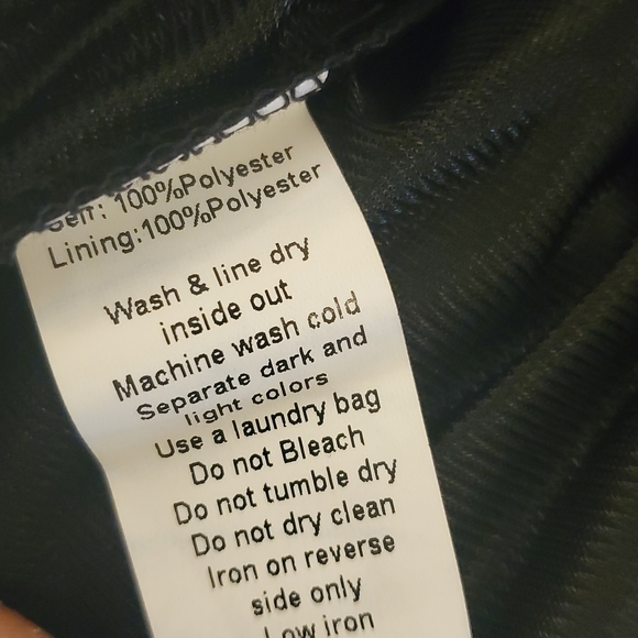 NWT! Joyfolie Mia Joy Marcella Faux Wrap Dress In Black S - Picture 5 of 15